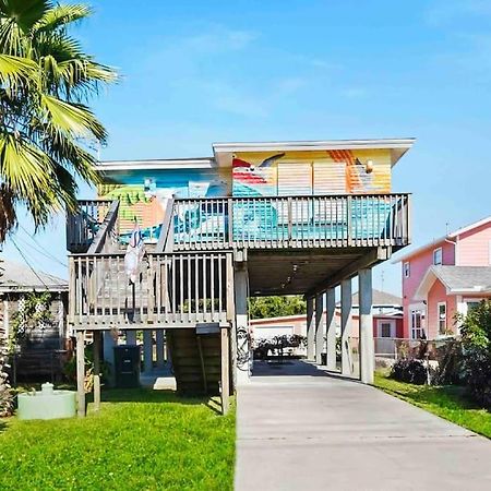 Galveston Beach House Family/Pet Friendly 외부 사진